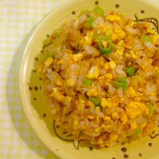 我が家の焼き飯♪焦がし醤油風味♪